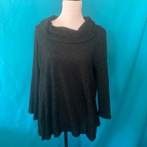 Black Lightweight Sweater Tunic size XL